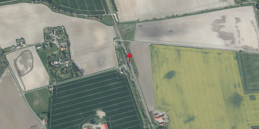 Historisk kort over Fiskebæk Teknisk Station