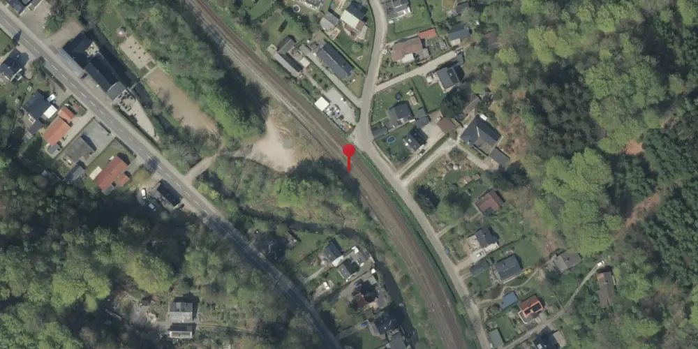 Historisk kort over Grejsdal Teknisk Station