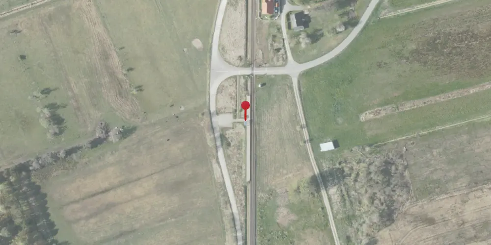 Historisk kort over Napstjert Trinbræt