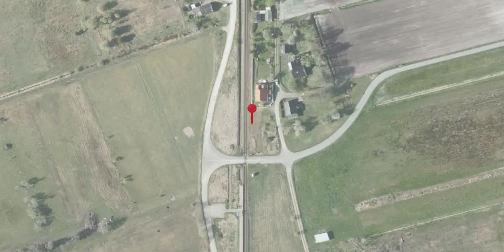 Historisk kort over Napstjert Trinbræt [1935-2005]