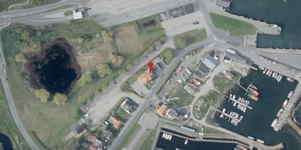 Historisk kort over Spodsbjerg Station Historisk kort over Spodsbjerg Station