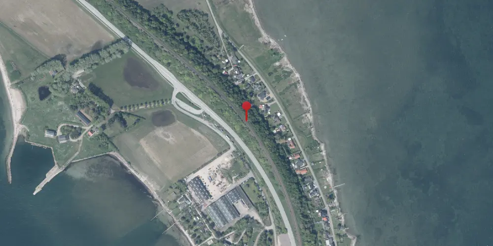 Historisk kort over Masnedø Teknisk Station Historisk kort over Masnedø Teknisk Station