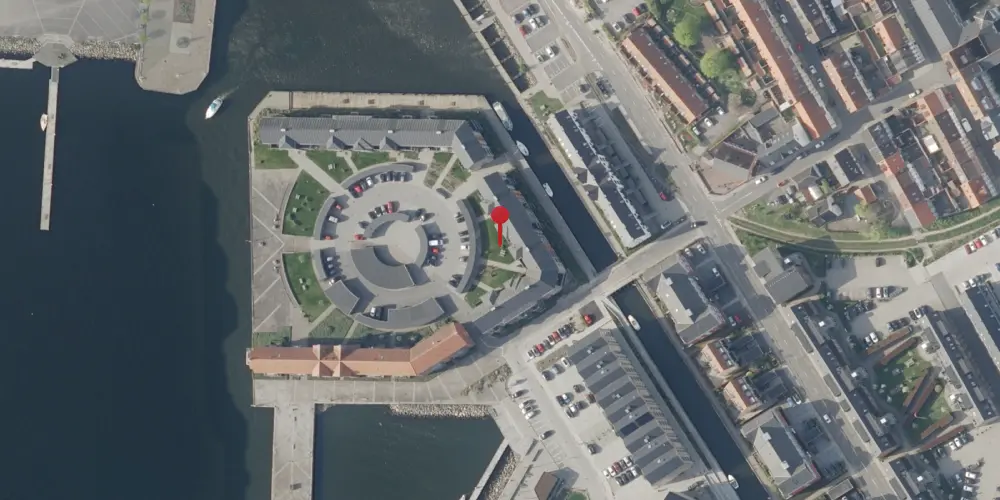 Historisk kort over Nyborg Station [1871-1891]