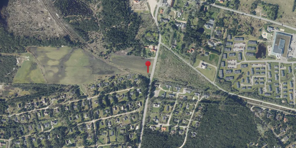 Historisk kort over Houstrupvej Trinbræt Historisk kort over Houstrupvej Trinbræt