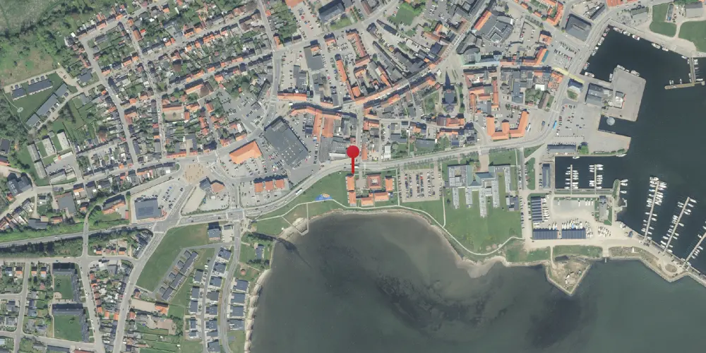 Historisk kort over Nykøbing Mors Station