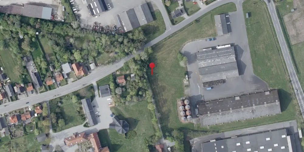 Historisk kort over Rifbjergvejen Trinbræt Historisk kort over Rifbjergvejen Trinbræt