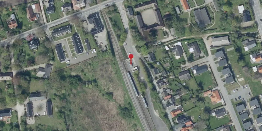 Historisk kort over Højby (Fyn) Station [1876-2002]