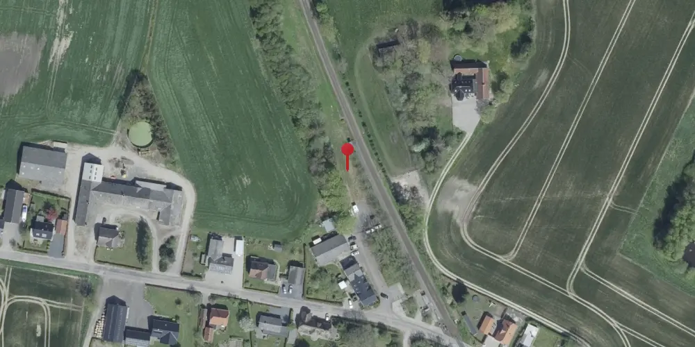 Historisk kort over Rudme Station [1876-2002]