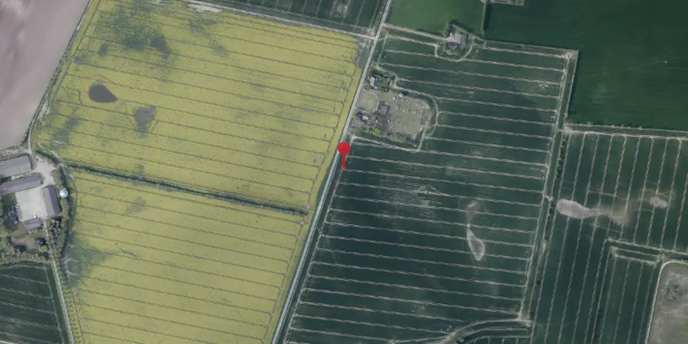 Historisk kort over Møllemose Trinbræt