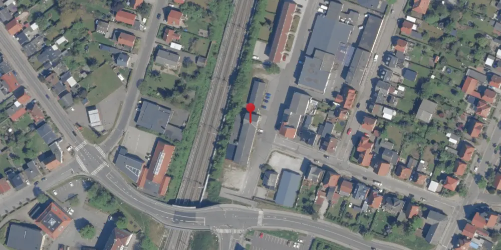 Historisk kort over Vordingborg Station [1870-1937]