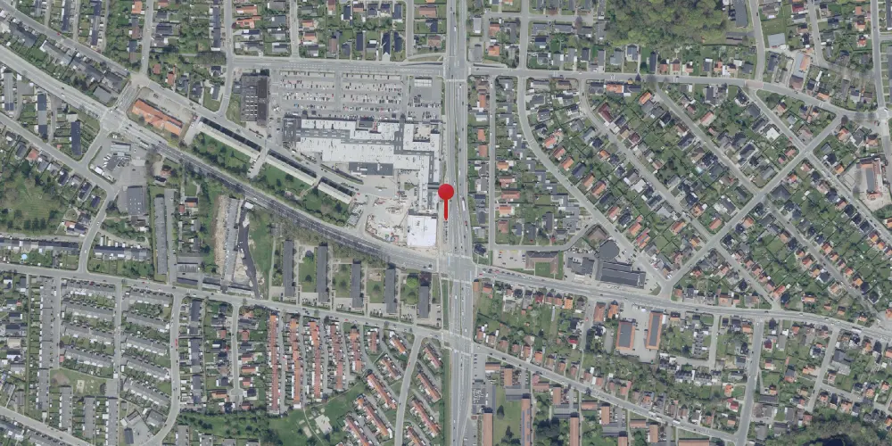 Historisk kort over Tarup Center Letbanestation