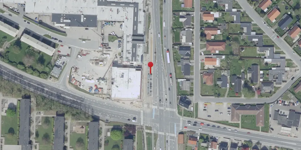 Historisk kort over Tarup Center Letbanestation