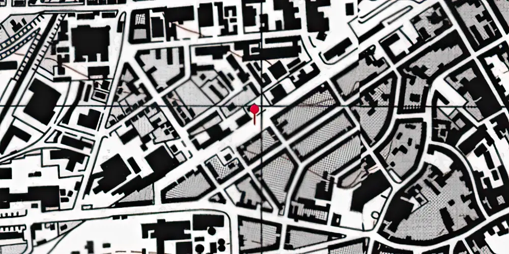 Historisk kort over Vestre Stationsvej Letbanestation