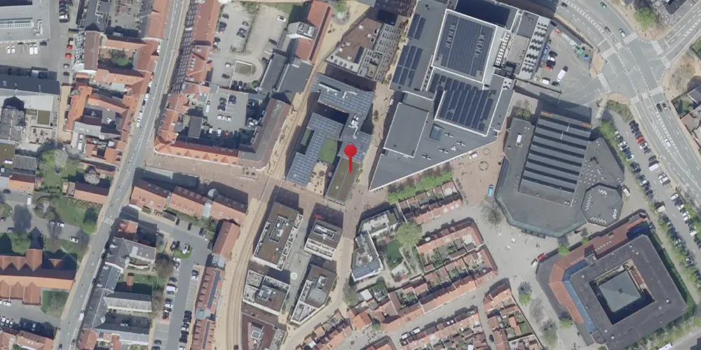 Historisk kort over Odeon Letbanestation