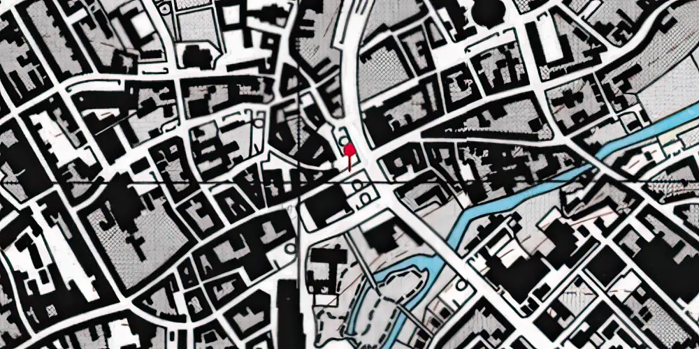 Historisk kort over Albani Torv Letbanestation Historisk kort over Albani Torv Letbanestation