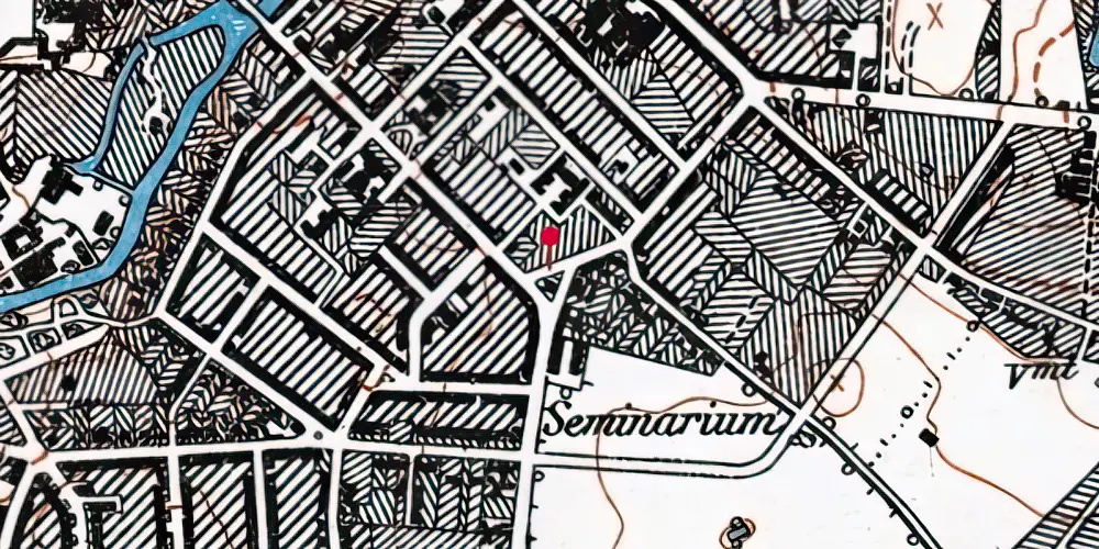 Historisk kort over Benedikts Plads Letbanestation Historisk kort over Benedikts Plads Letbanestation