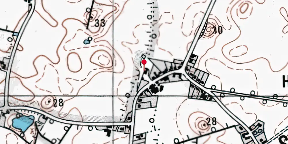 Historisk kort over Longelse Station Historisk kort over Longelse Station