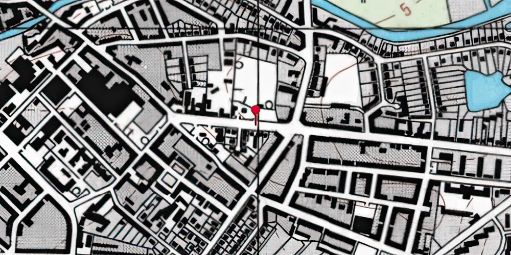 Historisk kort over Palnatokesvej Letbanestation