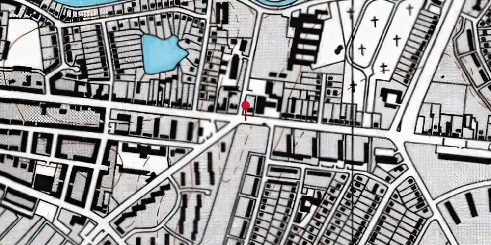 Historisk kort over Østerbæksvej Letbanestation Historisk kort over Østerbæksvej Letbanestation