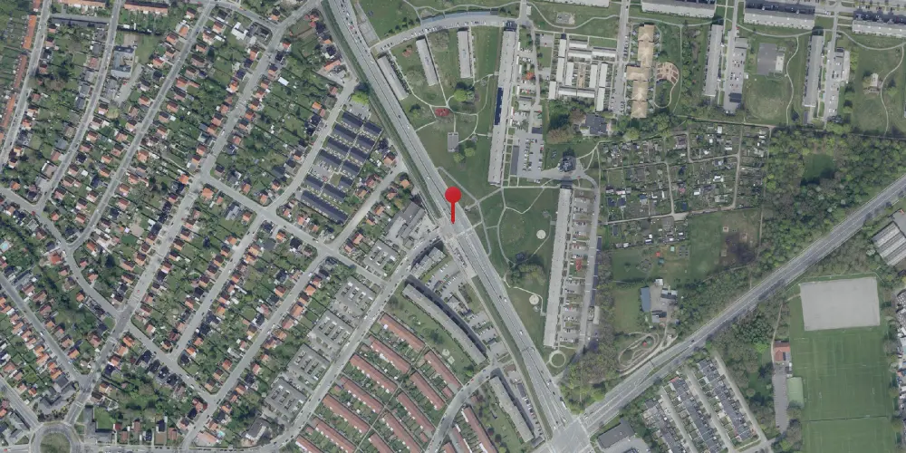 Historisk kort over Ejerslykke Letbanestation