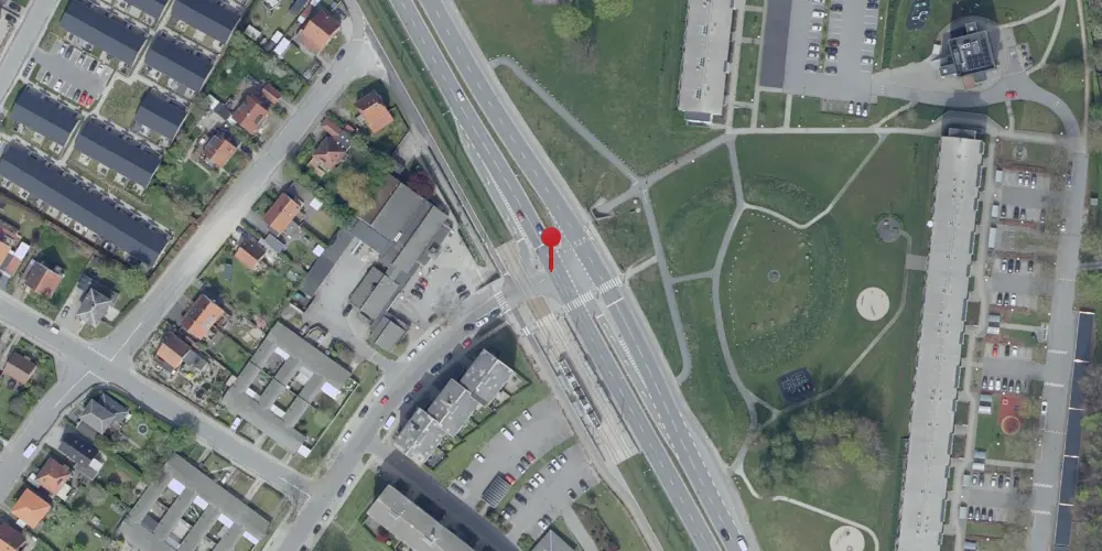 Historisk kort over Ejerslykke Letbanestation