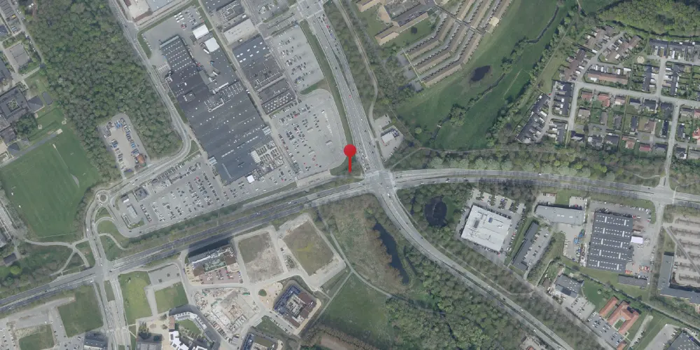 Historisk kort over Bilka Letbanestation Historisk kort over Bilka Letbanestation