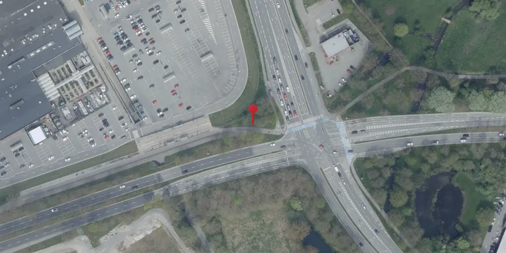 Historisk kort over Bilka Letbanestation Historisk kort over Bilka Letbanestation