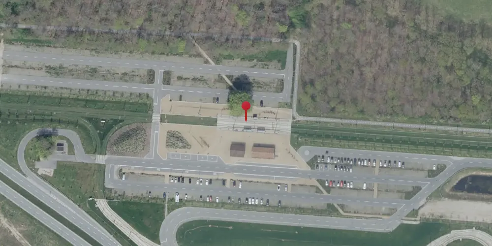 Historisk kort over Parkering Odense Syd Letbanestation Historisk kort over Parkering Odense Syd Letbanestation