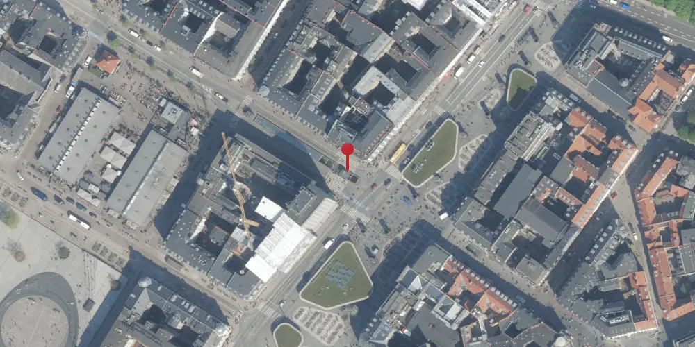 Historisk kort over Nørreport Metrostation Historisk kort over Nørreport Metrostation