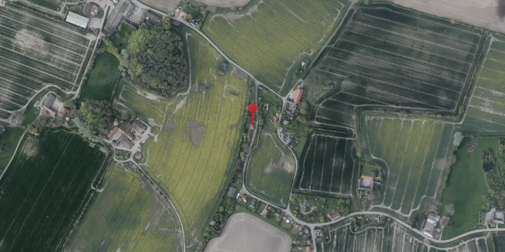 Historisk kort over Illebølle Station