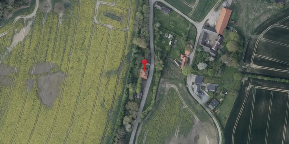 Historisk kort over Illebølle Station