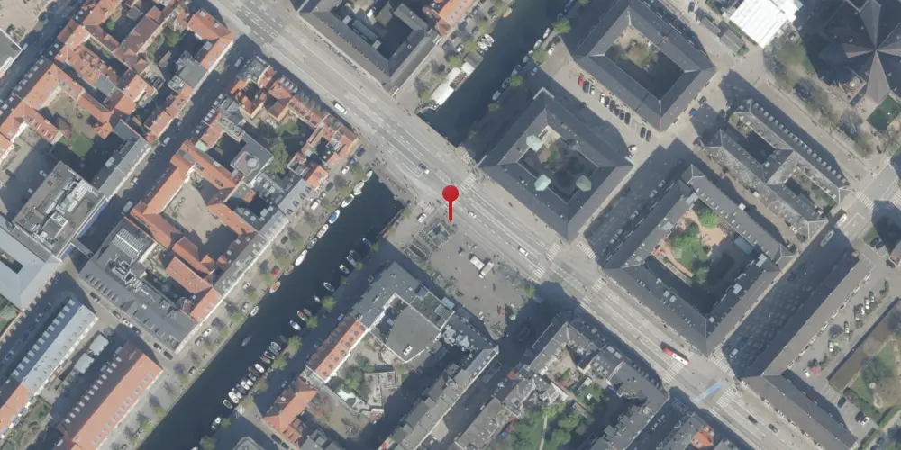 Historisk kort over Christianshavn Metrostation