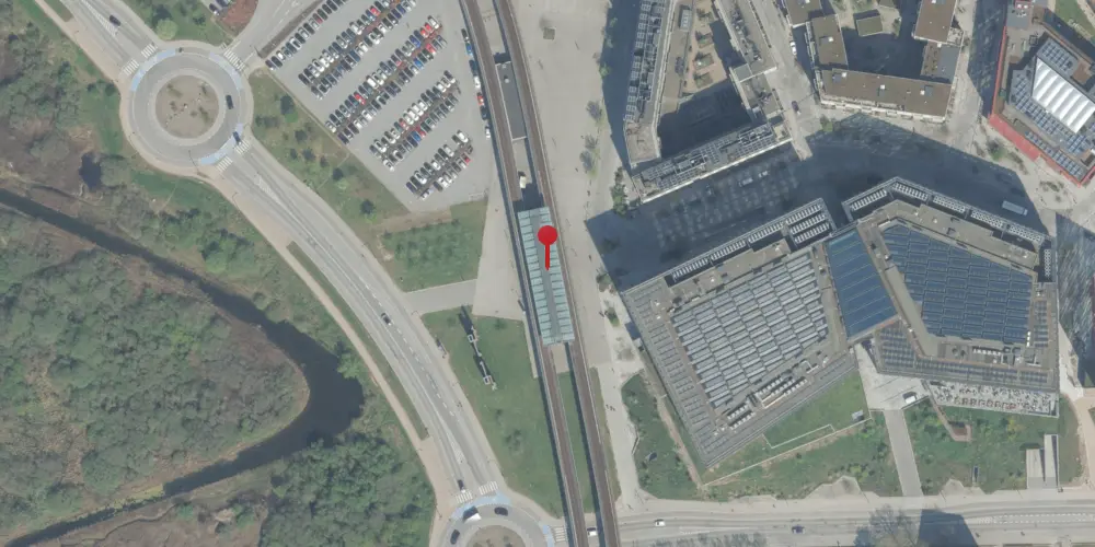 Historisk kort over DR Byen Metrostation Historisk kort over DR Byen Metrostation