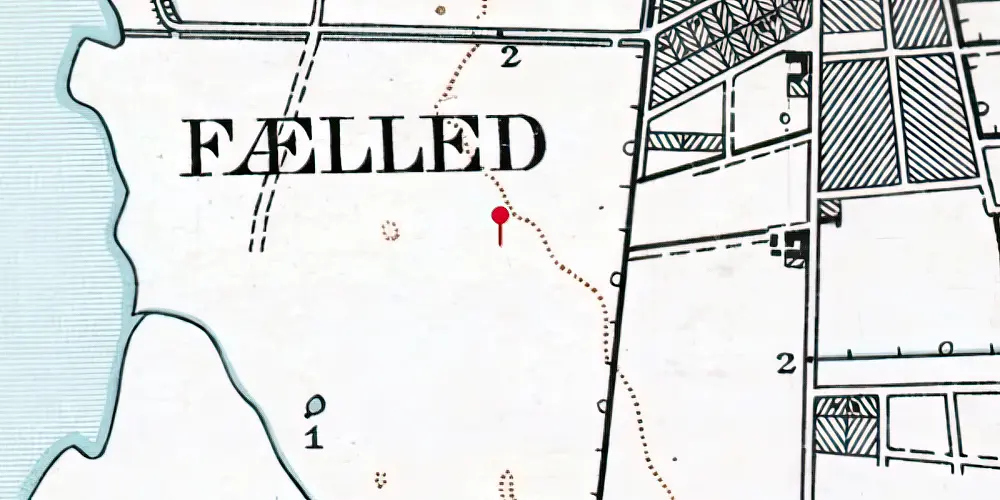 Historisk kort over Bella Center Metrostation Historisk kort over Bella Center Metrostation