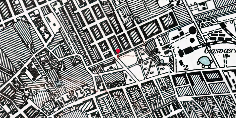 Historisk kort over Lergravsparken Metrostation Historisk kort over Lergravsparken Metrostation