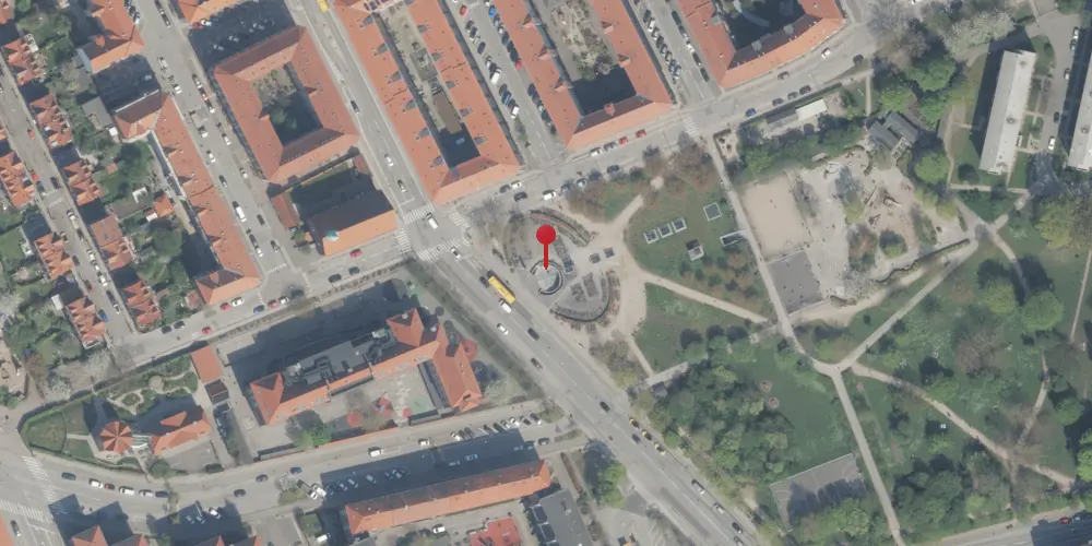 Historisk kort over Lergravsparken Metrostation Historisk kort over Lergravsparken Metrostation