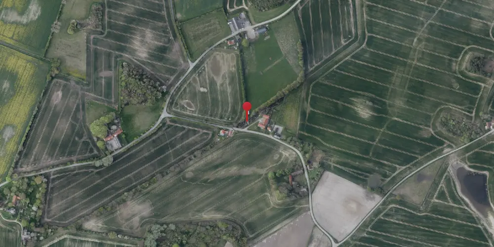 Historisk kort over Vindeby Trinbræt med Sidespor