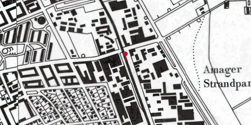 Historisk kort over Øresund Metrostation Historisk kort over Øresund Metrostation