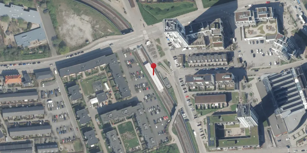 Historisk kort over Øresund Metrostation Historisk kort over Øresund Metrostation