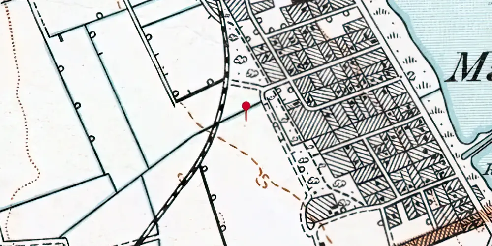 Historisk kort over Københavns Lufthavn Metrostation Historisk kort over Københavns Lufthavn Metrostation