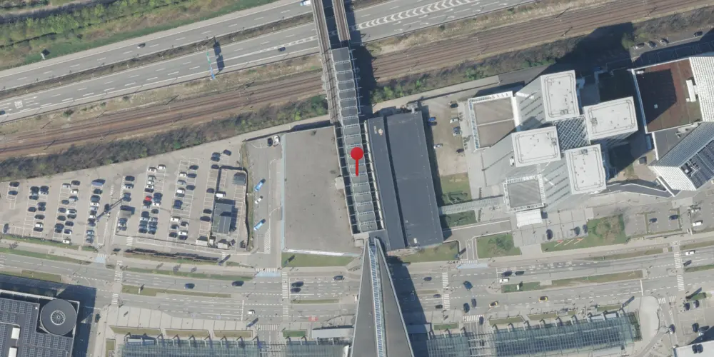 Historisk kort over Københavns Lufthavn Metrostation Historisk kort over Københavns Lufthavn Metrostation