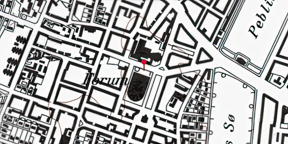 Historisk kort over Forum Metrostation Historisk kort over Forum Metrostation