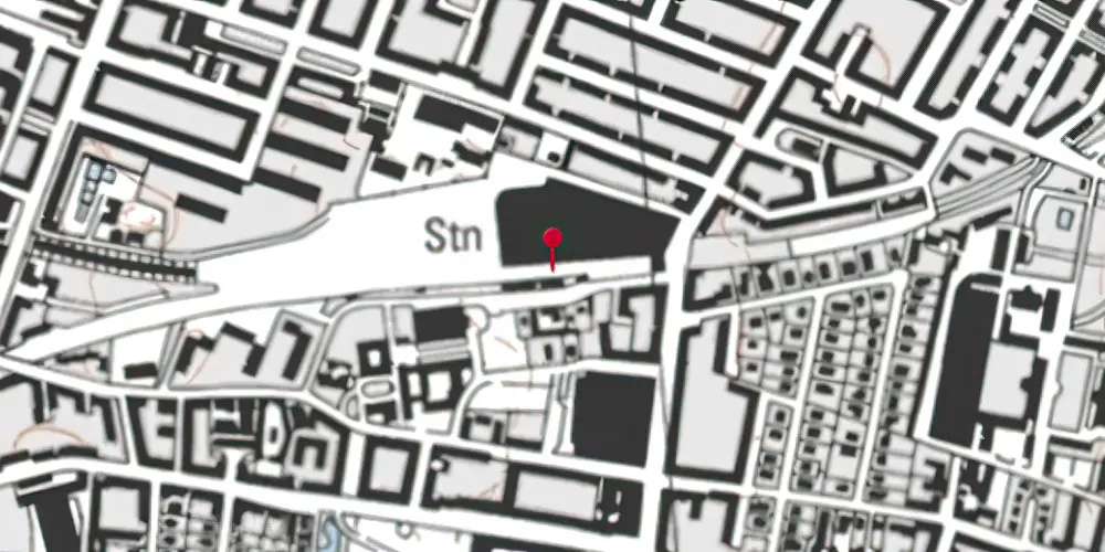 Historisk kort over Frederiksberg Metrostation Historisk kort over Frederiksberg Metrostation