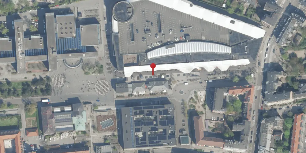 Historisk kort over Frederiksberg Metrostation Historisk kort over Frederiksberg Metrostation