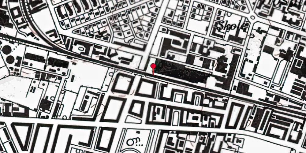 Historisk kort over Lindevang Metrostation