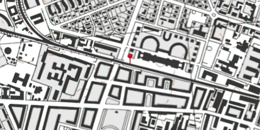 Historisk kort over Lindevang Metrostation