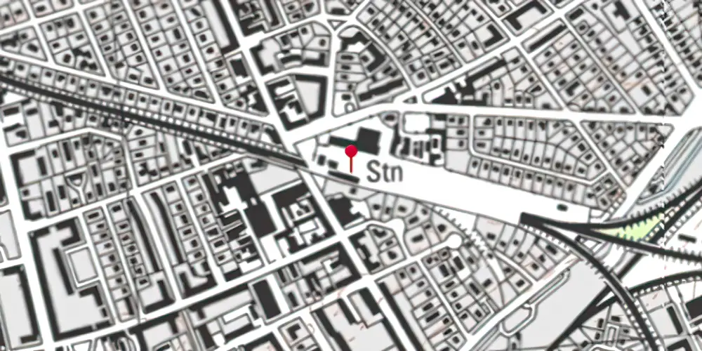 Historisk kort over Vanløse Metrostation Historisk kort over Vanløse Metrostation