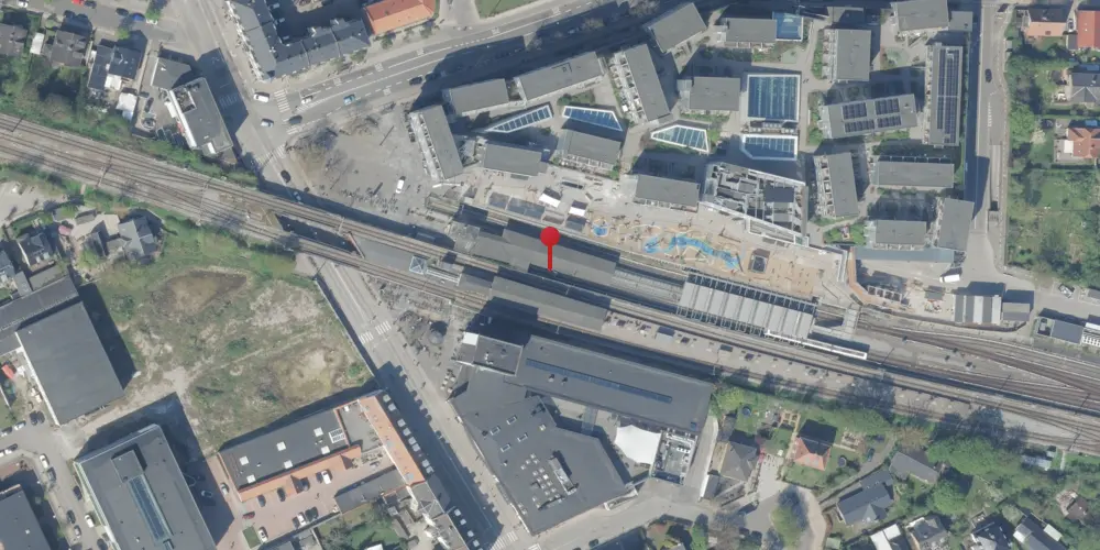 Historisk kort over Vanløse Metrostation Historisk kort over Vanløse Metrostation