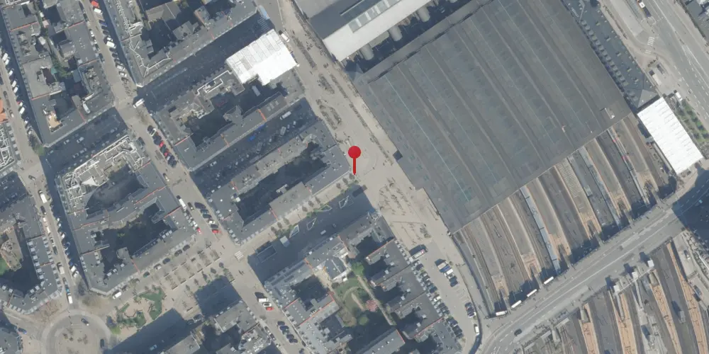 Historisk kort over København H Metrostation