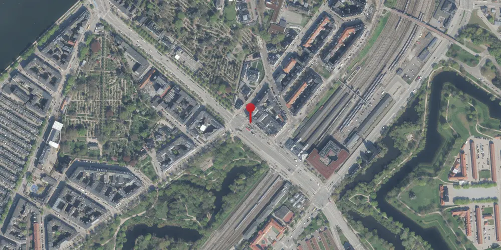 Historisk kort over Østerport Metrostation